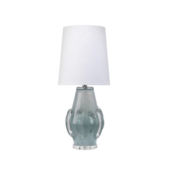 LOOMLAN Glass Table Lamp Wayfair